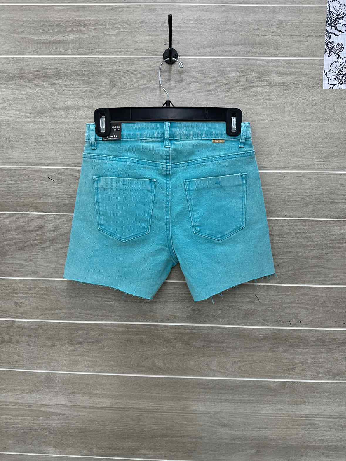 Tractr Green Womens Size 00 Shorts