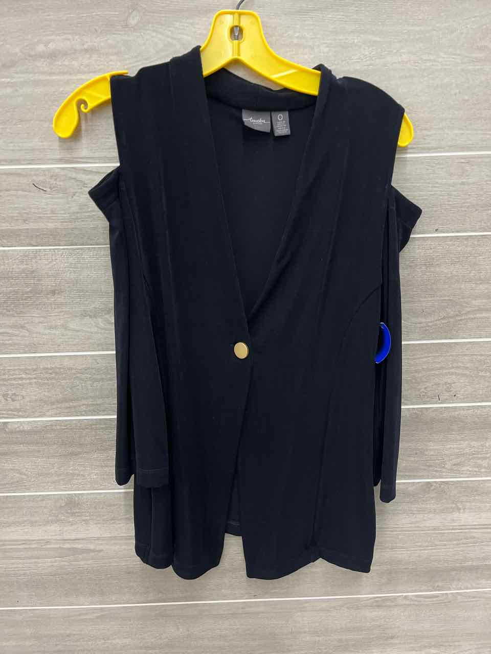 Chico's Size S Black Womens Shirt