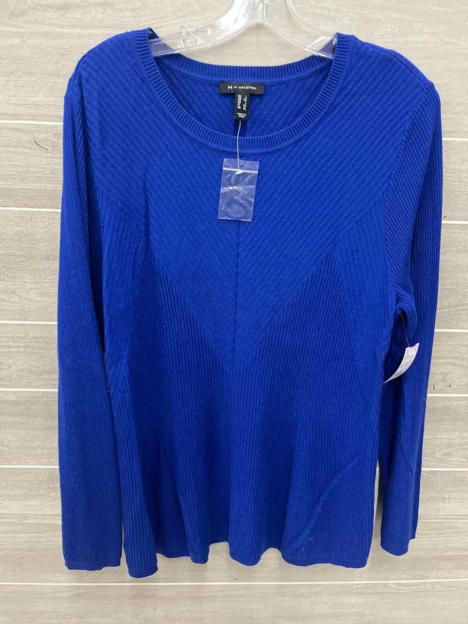 H by Halston Size L/XL Blue Womens Sweater
