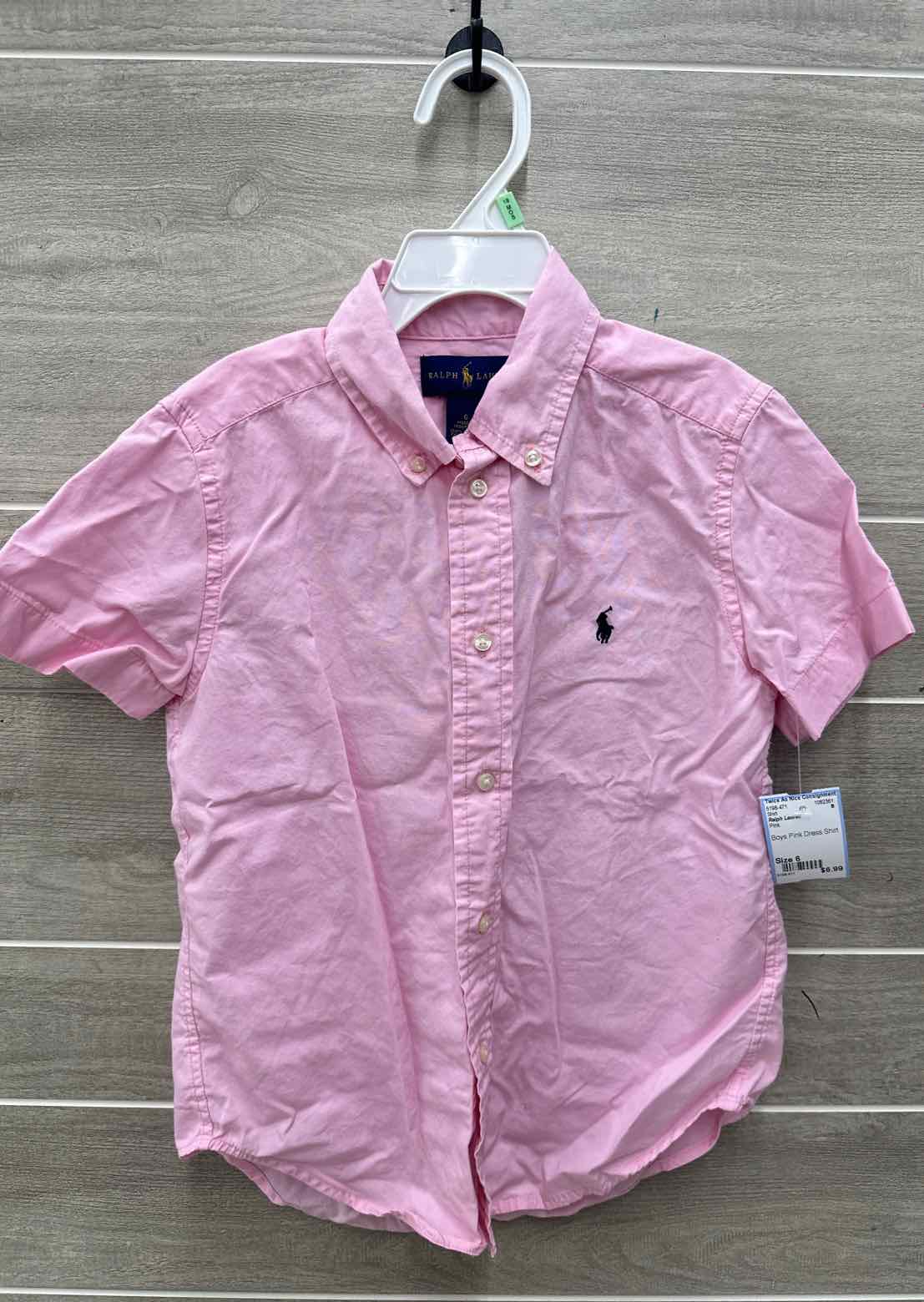 Ralph Lauren Boys Size 6 Shirt