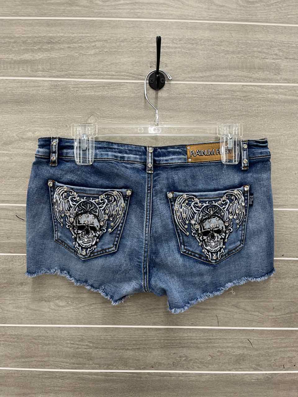 Blue Womens Women Size 12 Shorts