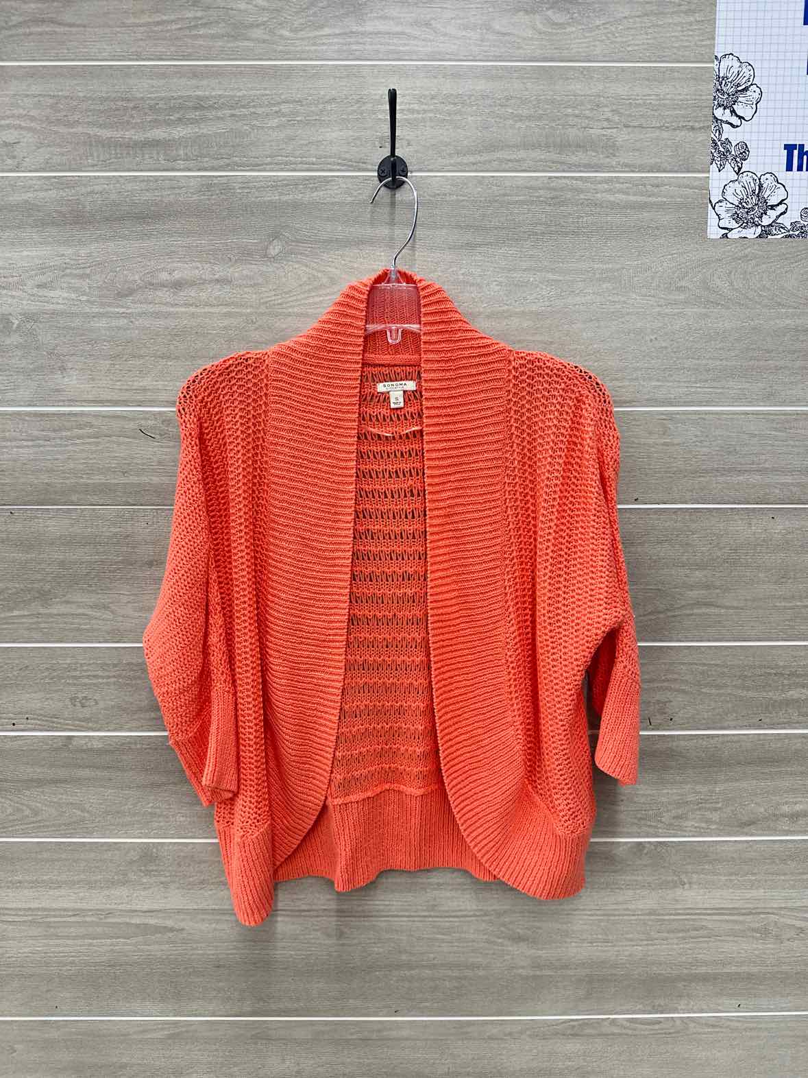 Sonoma Size S Coral Womens Sweater