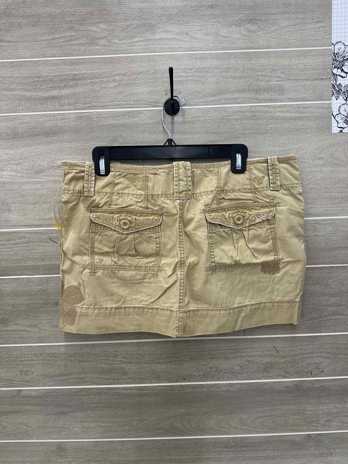 American Eagle Khaki Womens Women Size 12 Skirt