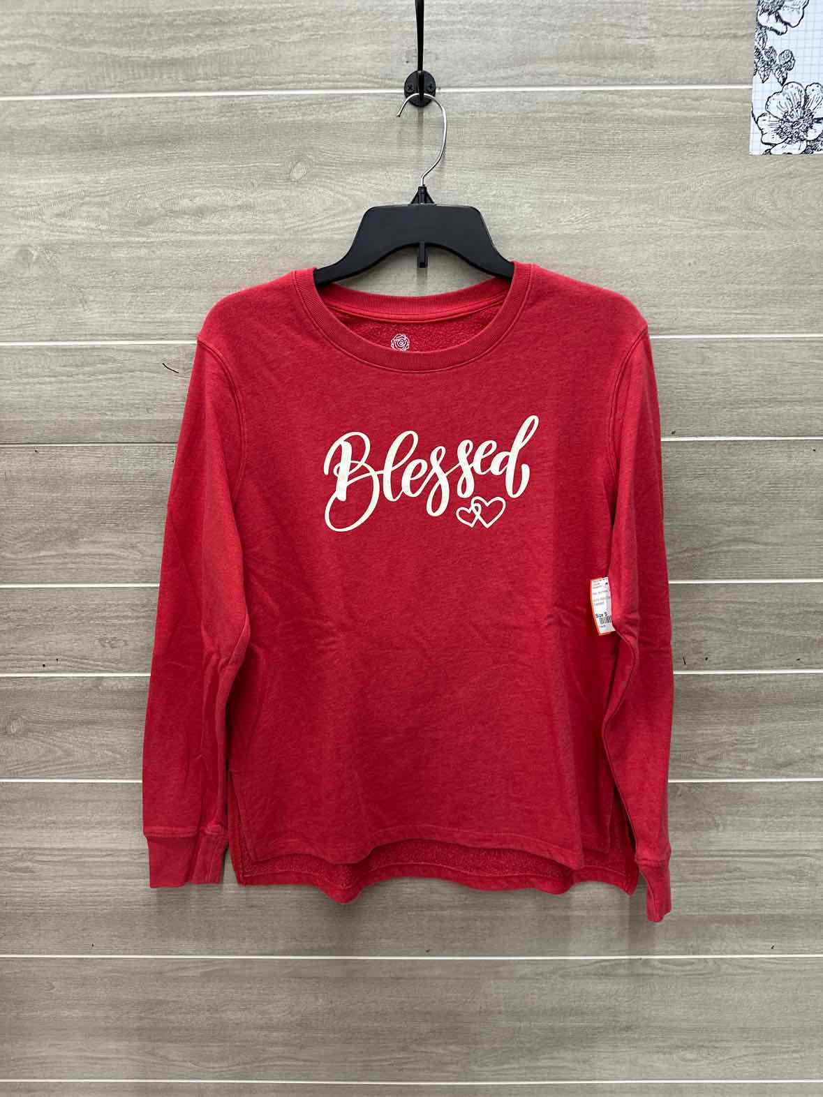 Size S Red Womens Sweatshirt