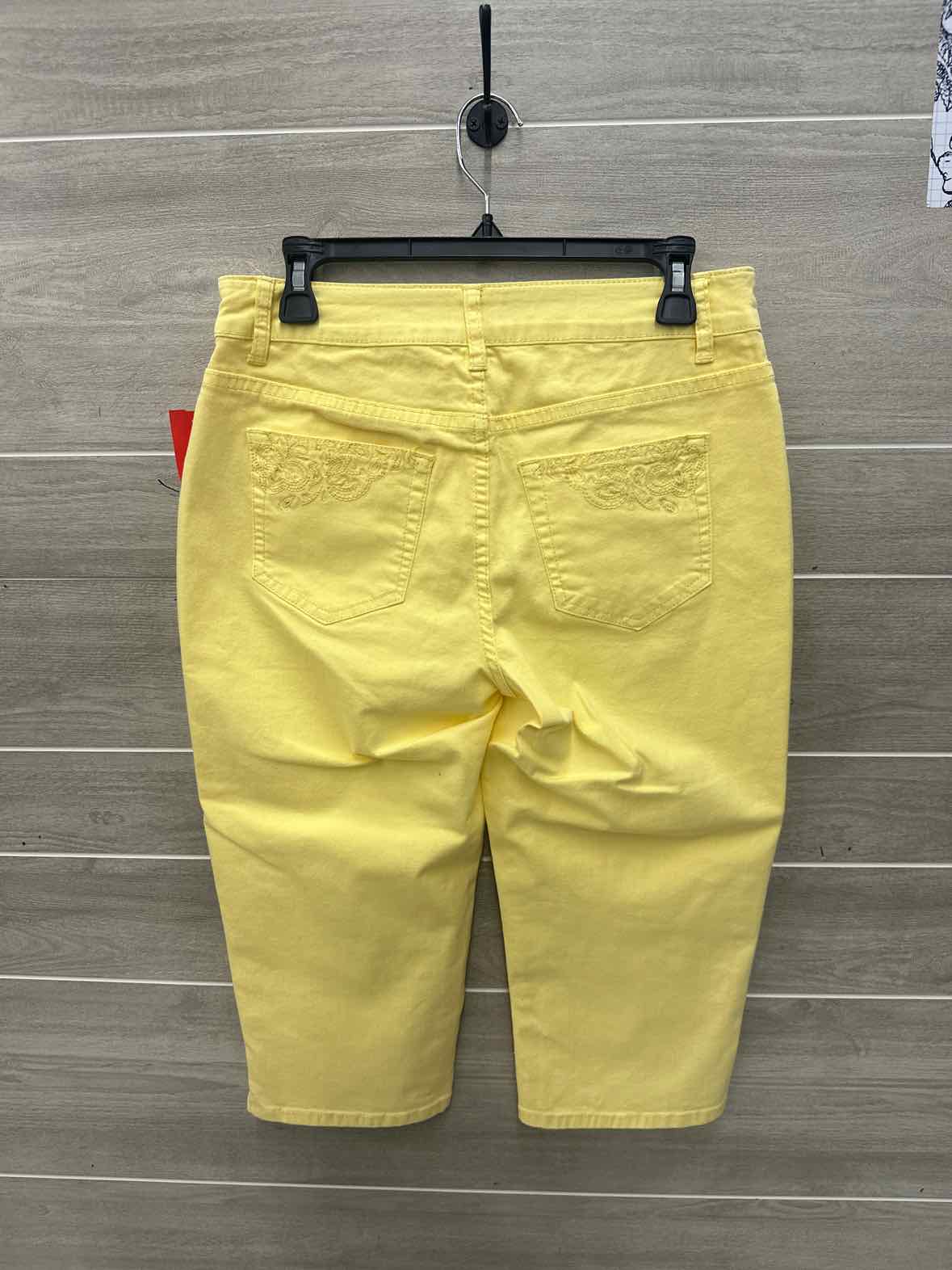 Christopher & Banks Size 6 Yellow Womens Pants