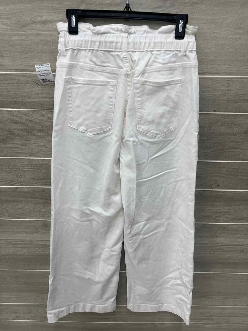 White Womens Women Size 4/6 Jeans