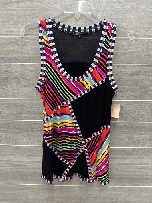 LIOR Black Womens Size M Tank Top