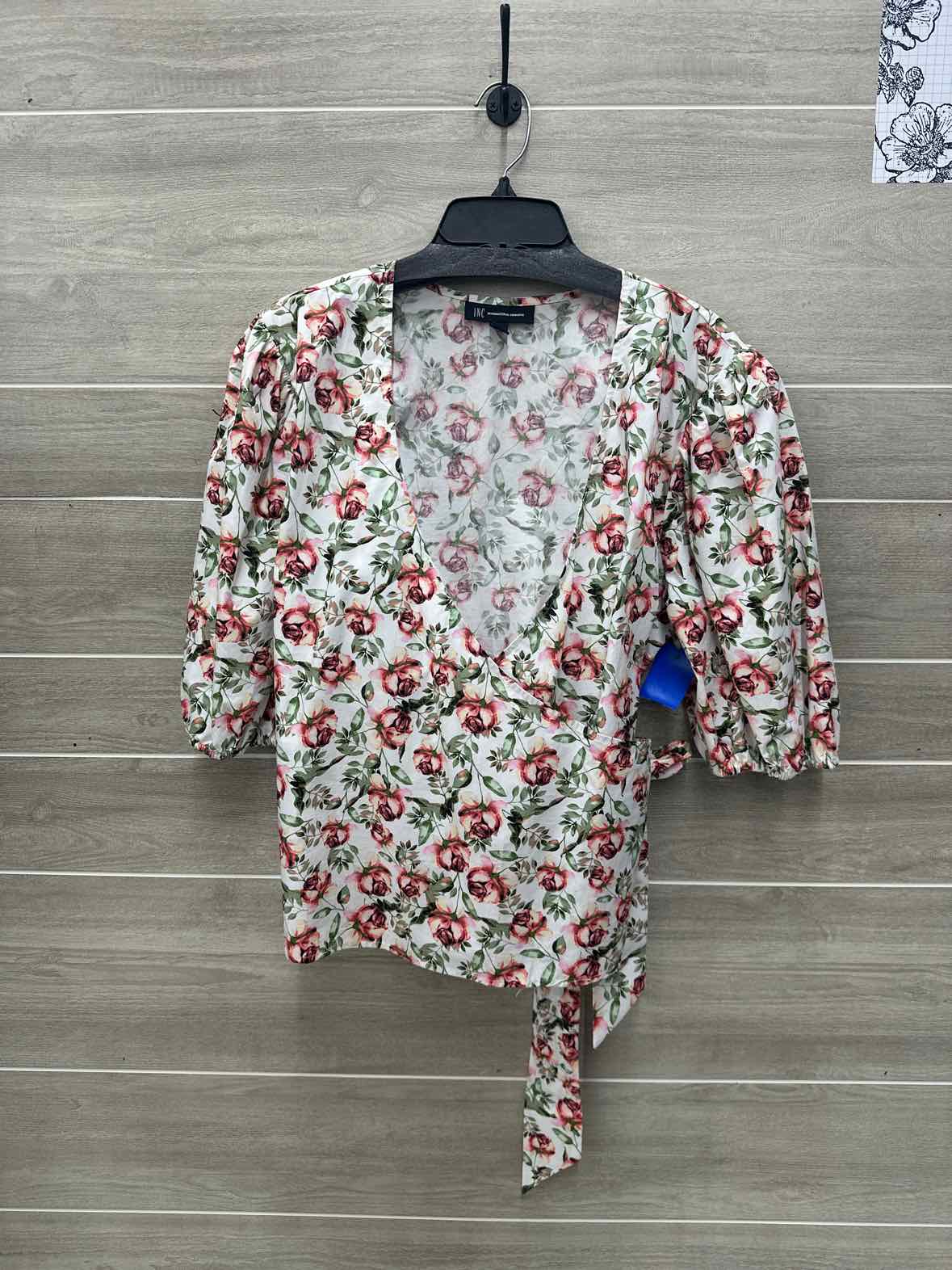 INC Size XL Green Womens Shirt