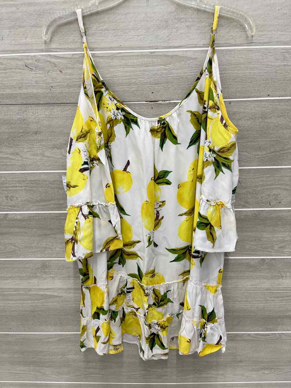 Size L/XL Yellow Womens Shirt