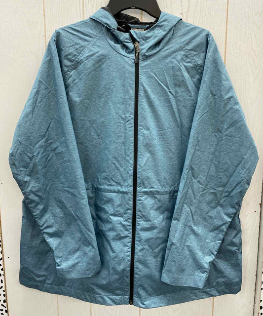 32 Degrees Teal Womens Size XL Jacket (Outdoor)