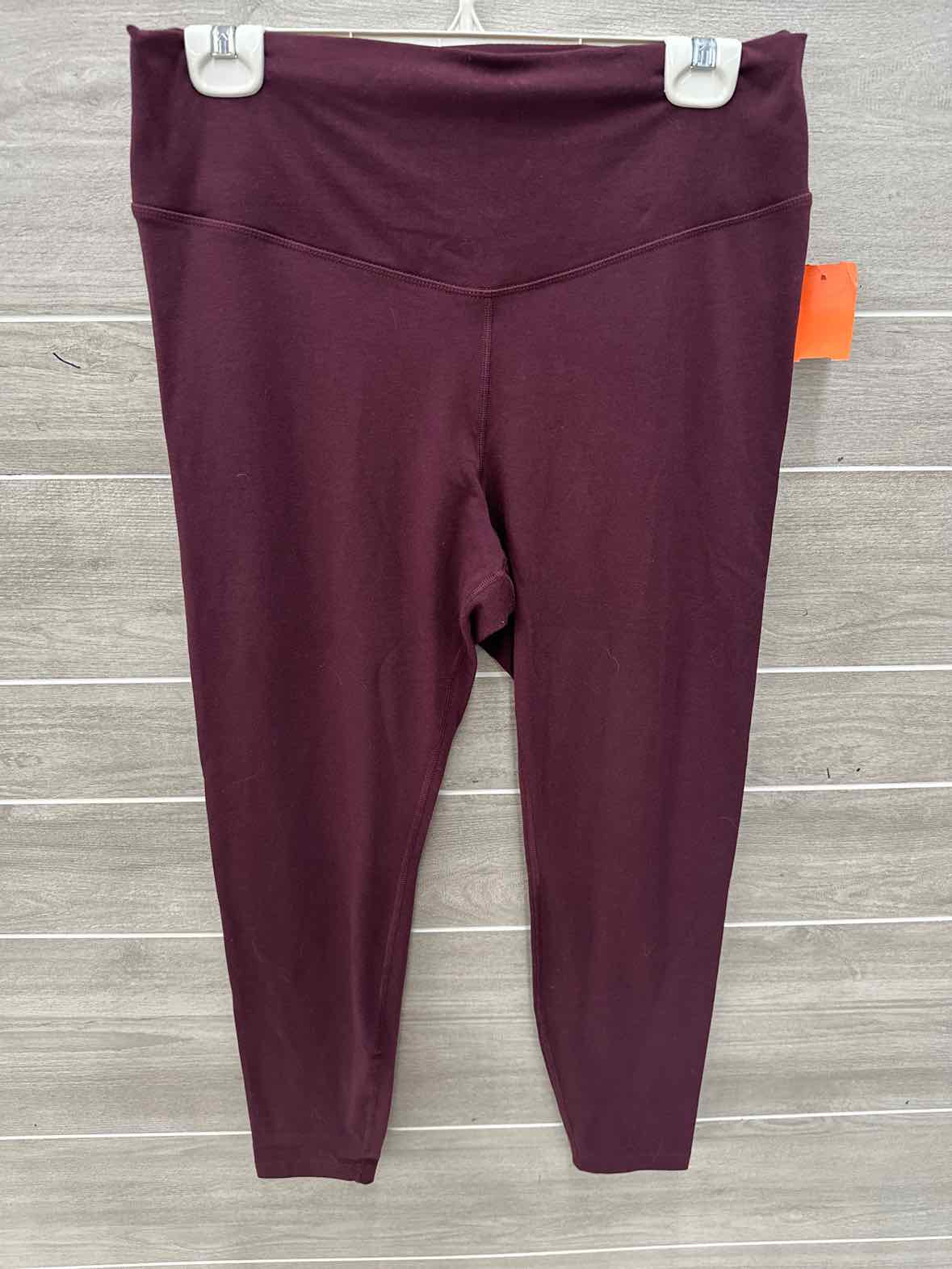 Old Navy Burgundy Womens Women Size L Leggings