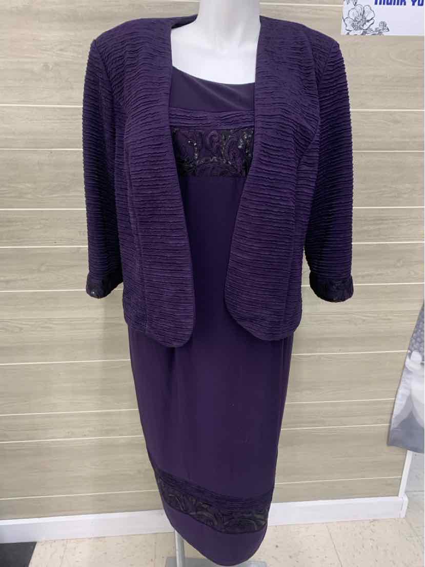 Purple Womens Size 20W Dress