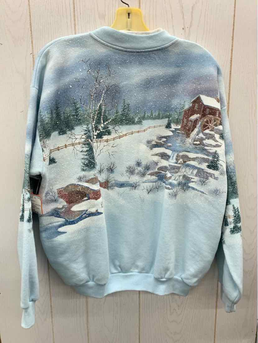 Blue Womens Size M Sweatshirt