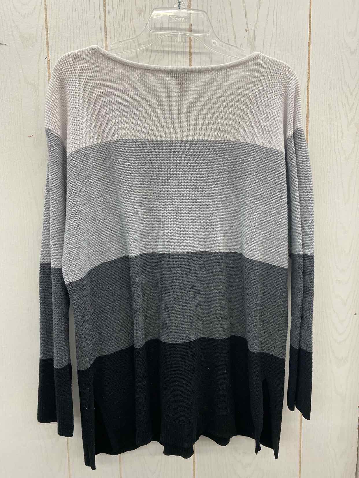 Vince Camuto Gray Womens Size L Sweater