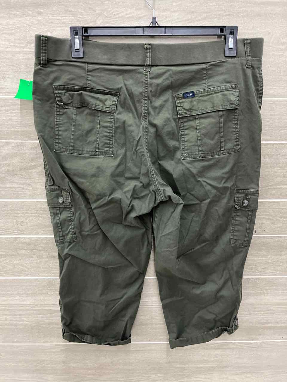 Lee Size 18 Olive Womens Pants