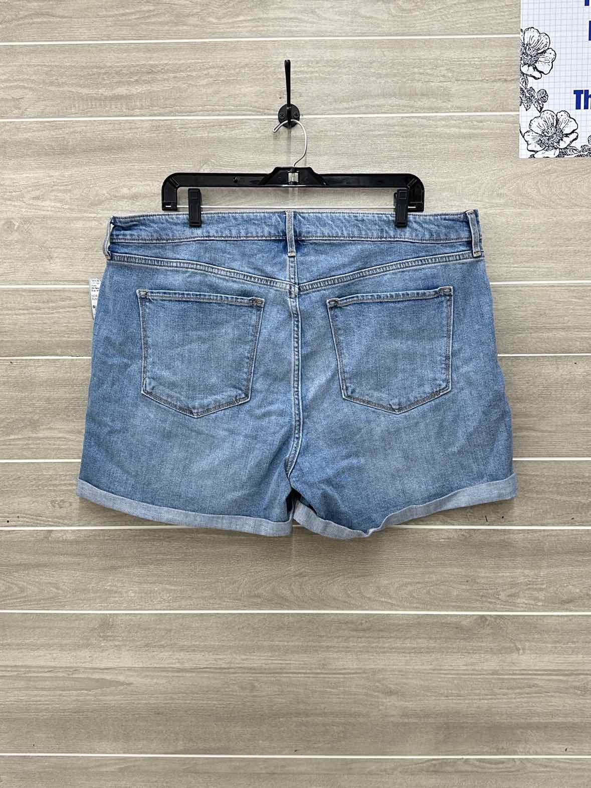 Old Navy Blue Womens Women Size 18 Shorts