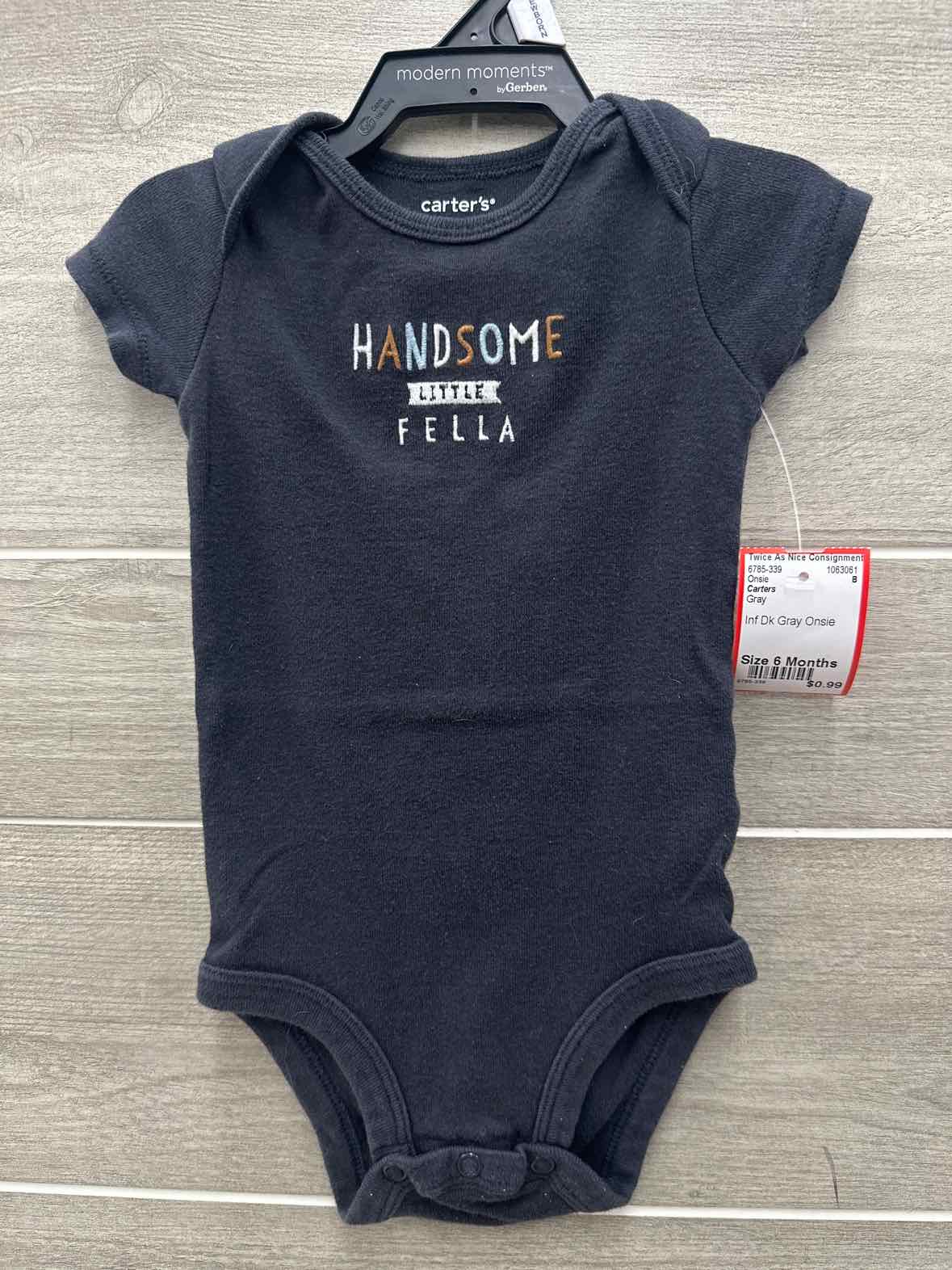 Carters Infant 6 Months Onsie