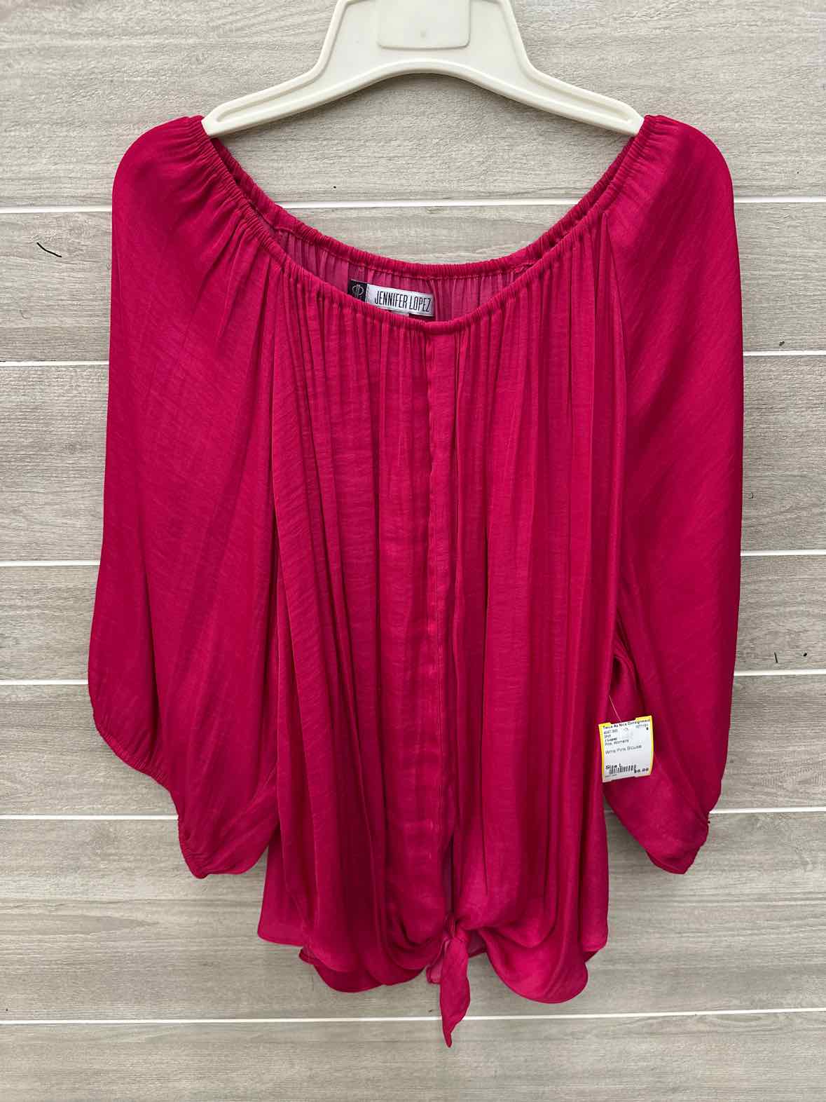 J Lopez Pink Womens Size L Shirt