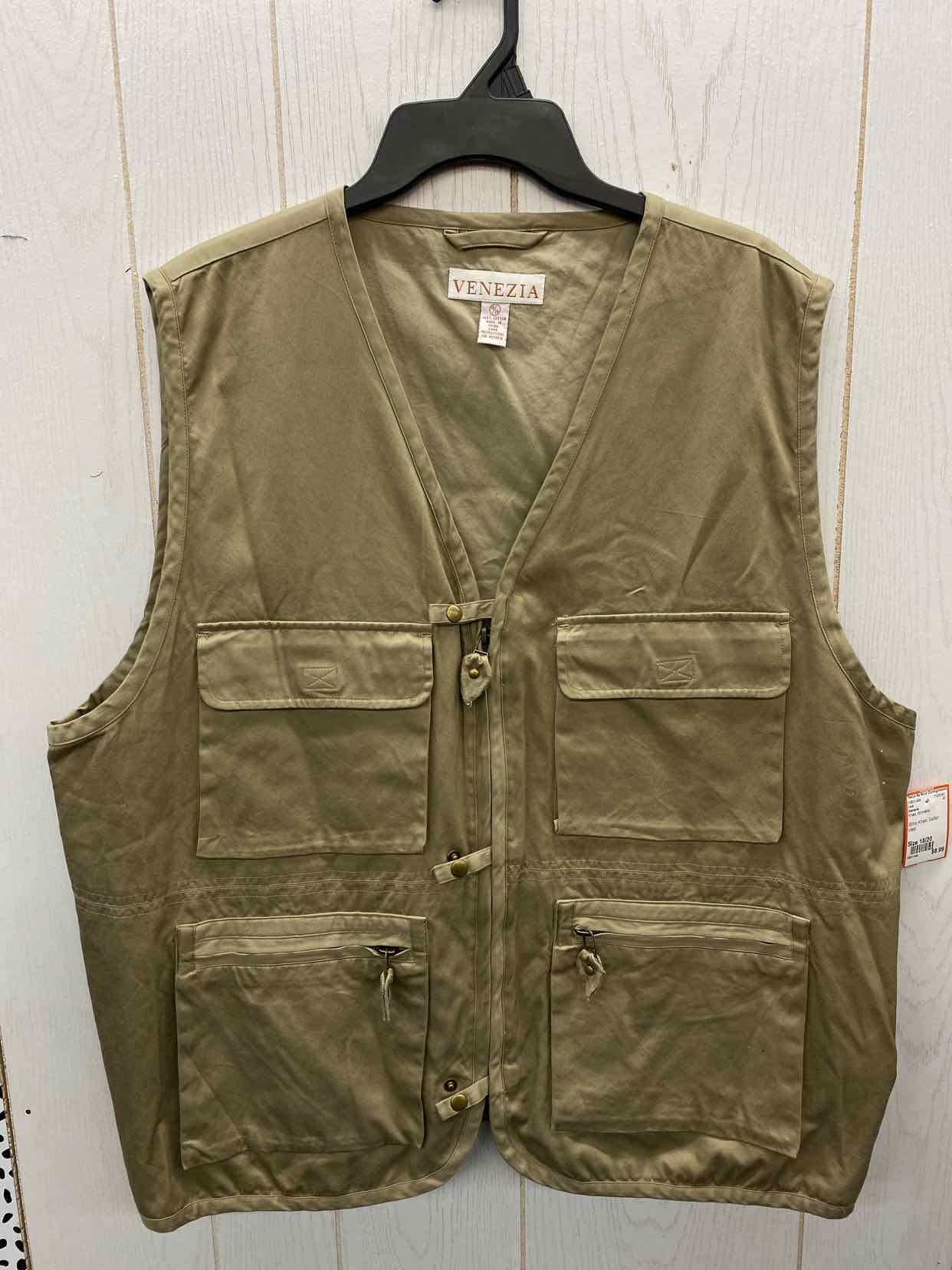 Venezia Khaki Womens Size 18/20 Vest