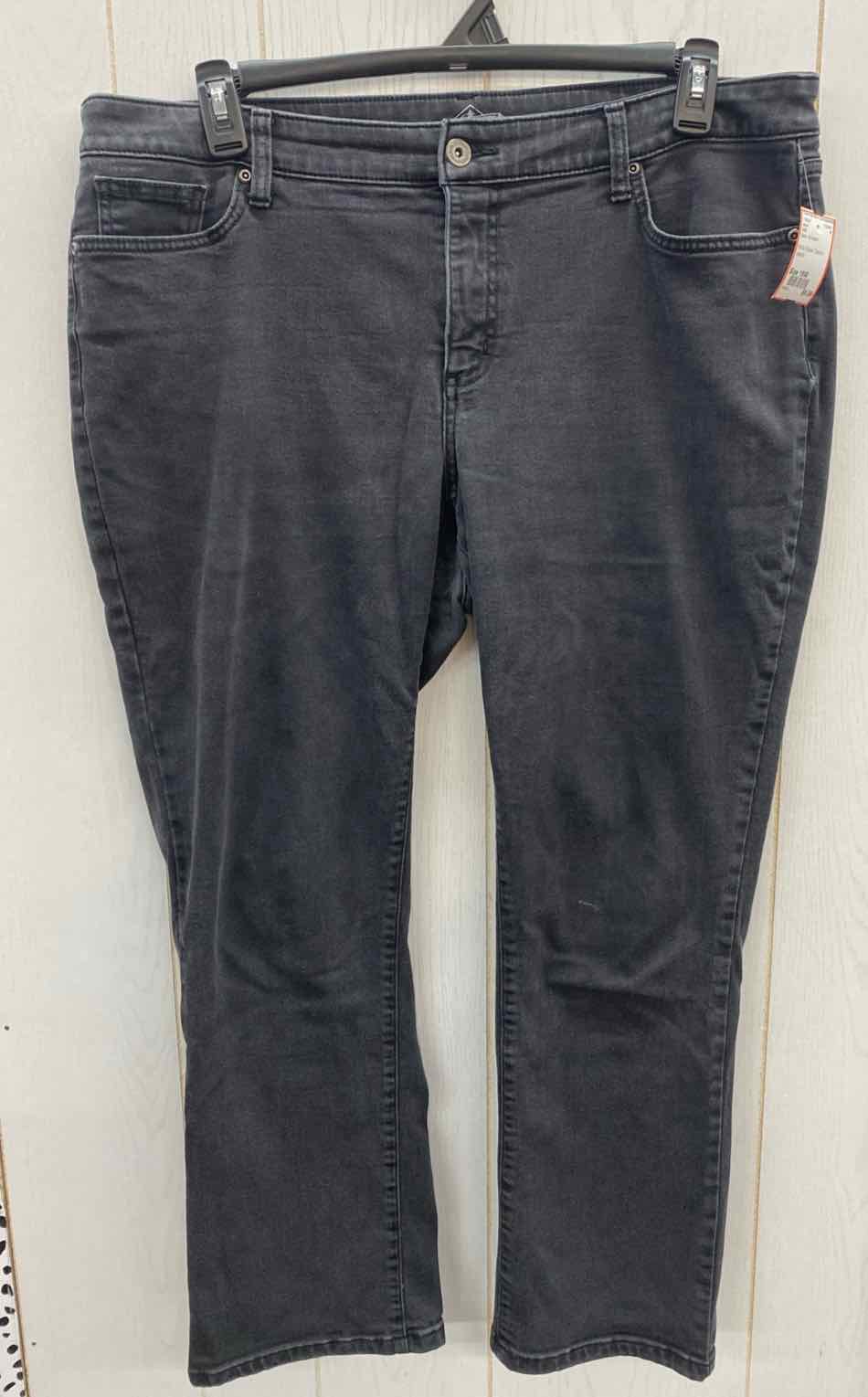 SJB Black Womens Size 18W Jeans