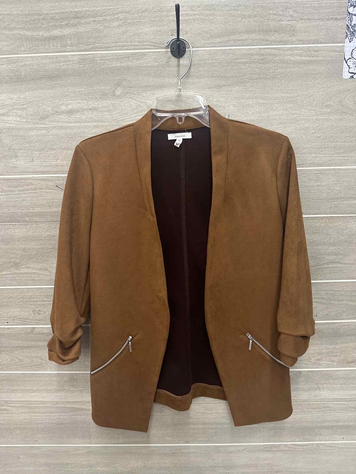 Maurices Size 2/4 Brown Womens Blazer