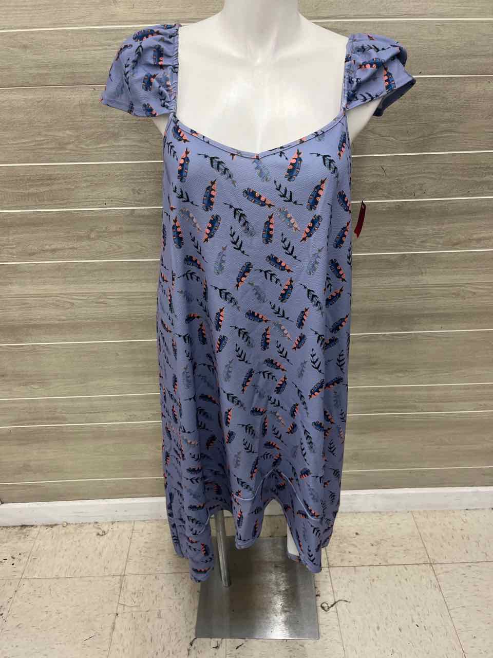 Size 2X Blue Plus Jumper