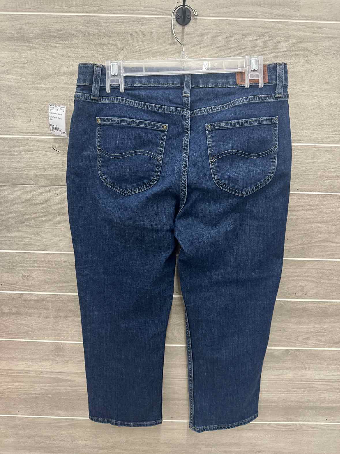 Lee Size 12 Blue Womens Jeans