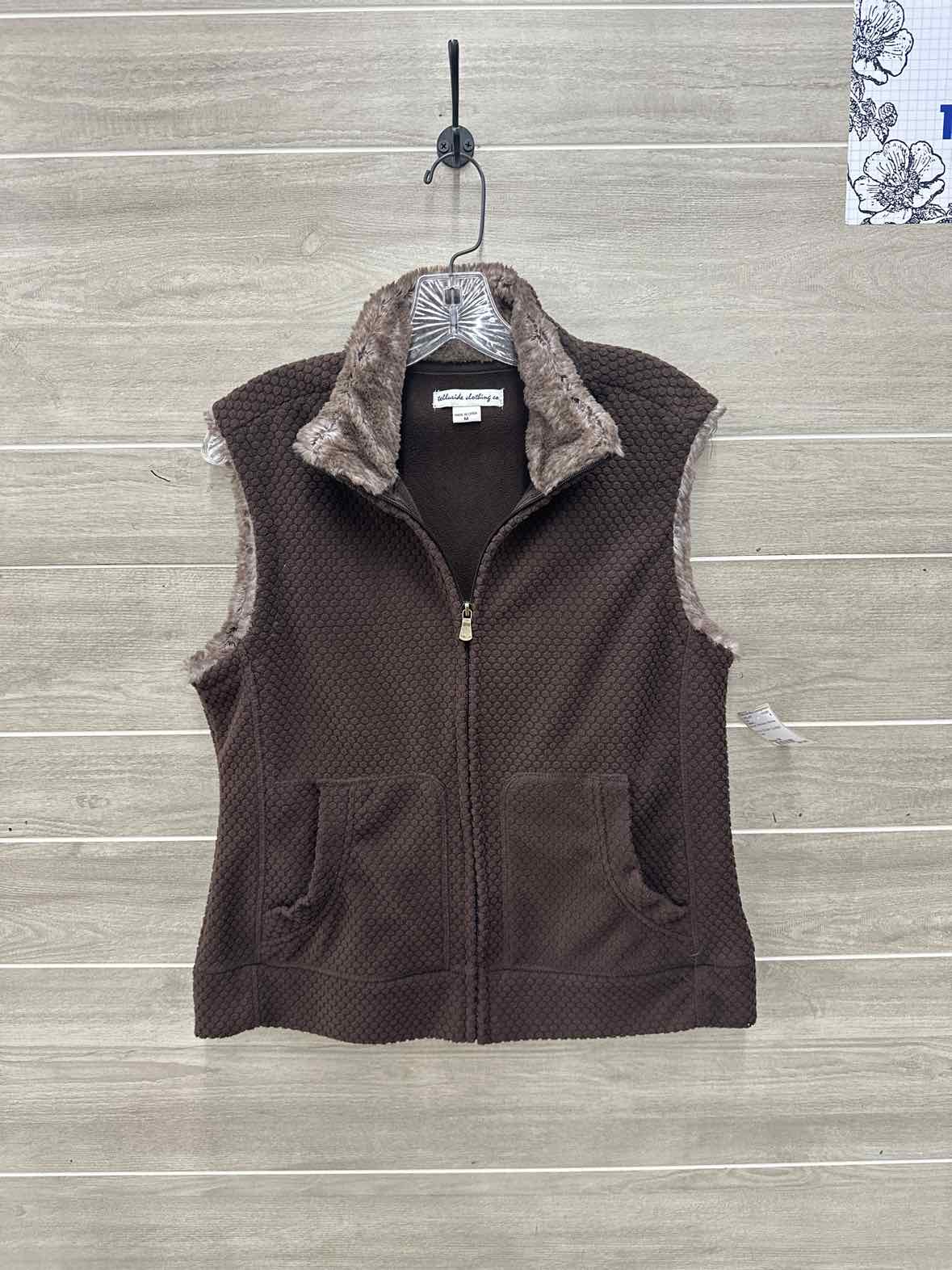 Telluride Size M Brown Womens Vest