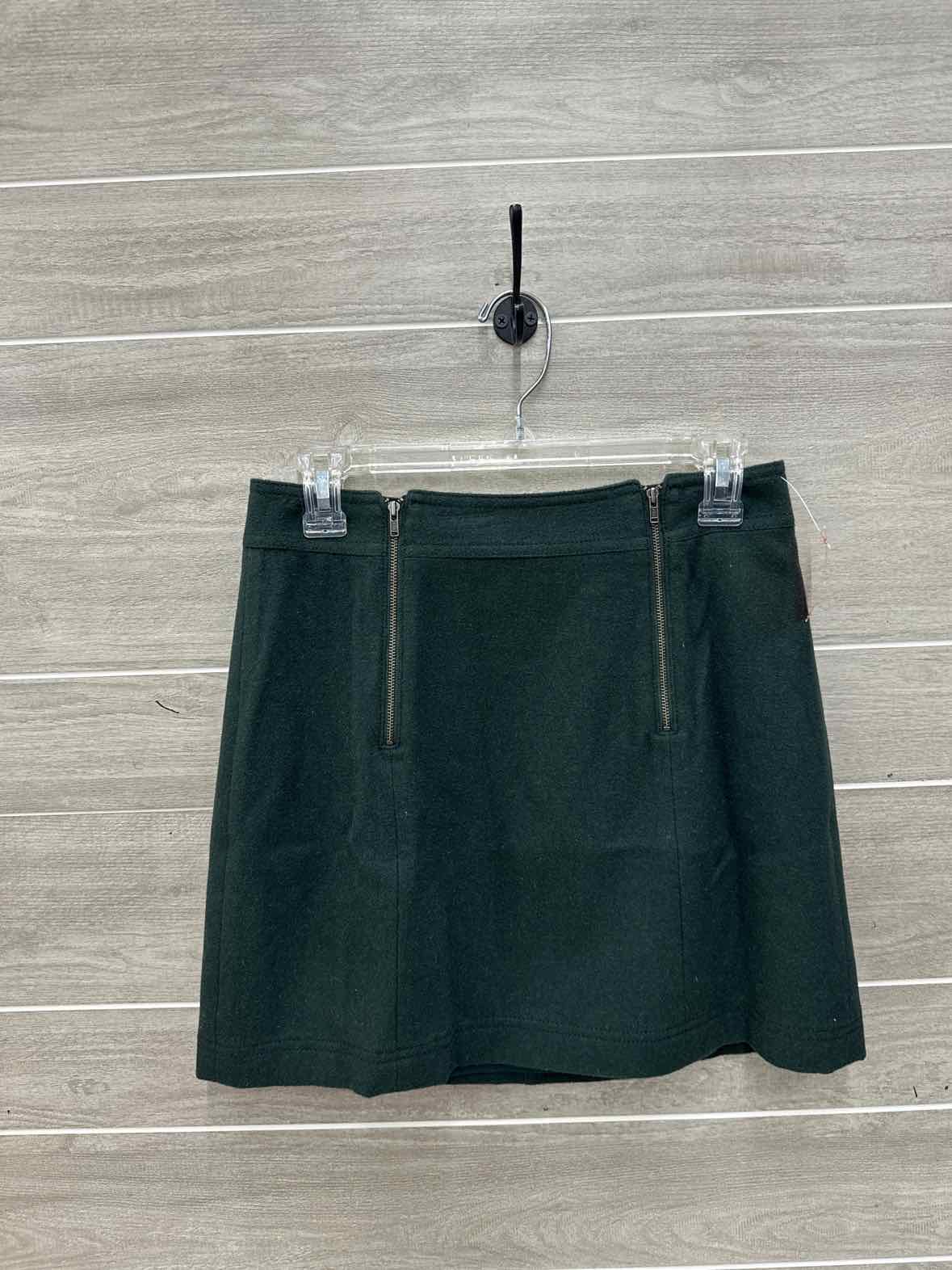 Madewell Size 4 Olive Womens Skirt