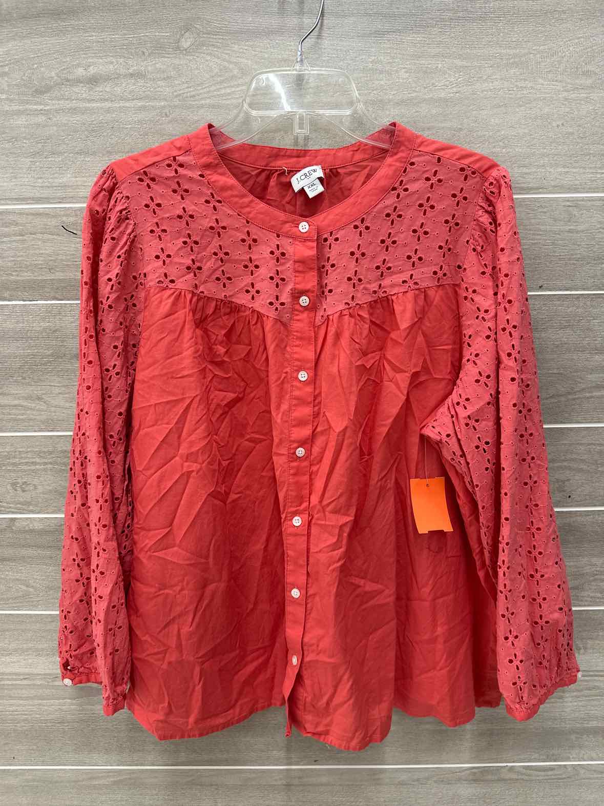 J Crew Coral Womens Women Size XXL Shirt