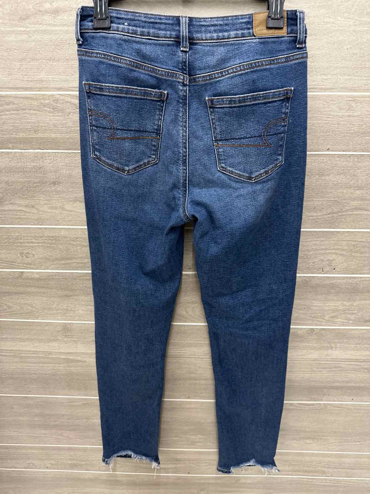 American Eagle Blue Womens Size 2 Long Jeans