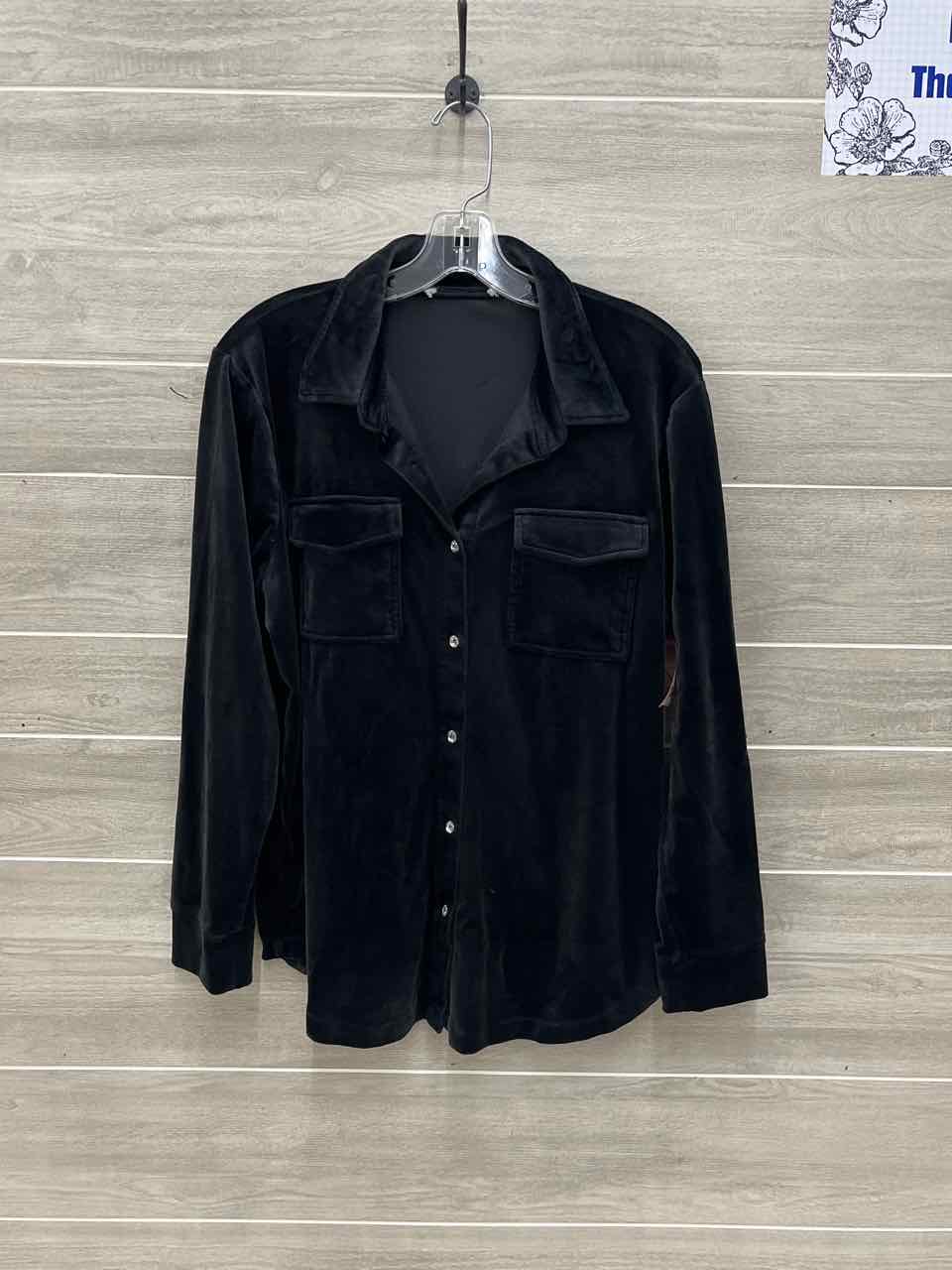 Black Womens Women Size L Shirt