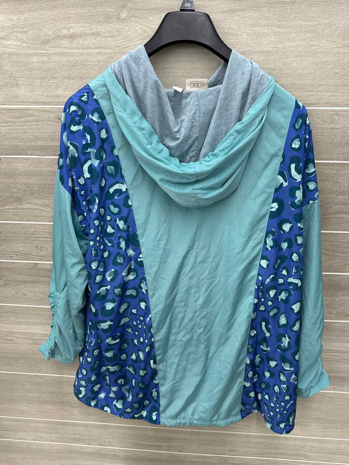 LOGO Size 1X/2X Blue Plus Jacket (Outdoor)