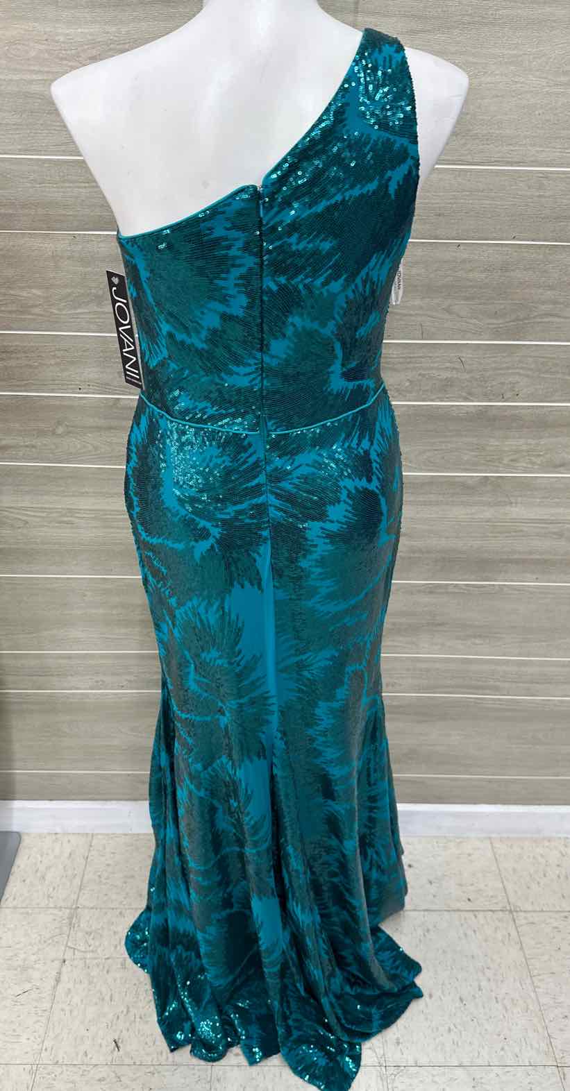 Teal Womens Women Size 14 Gown/Evening Wear