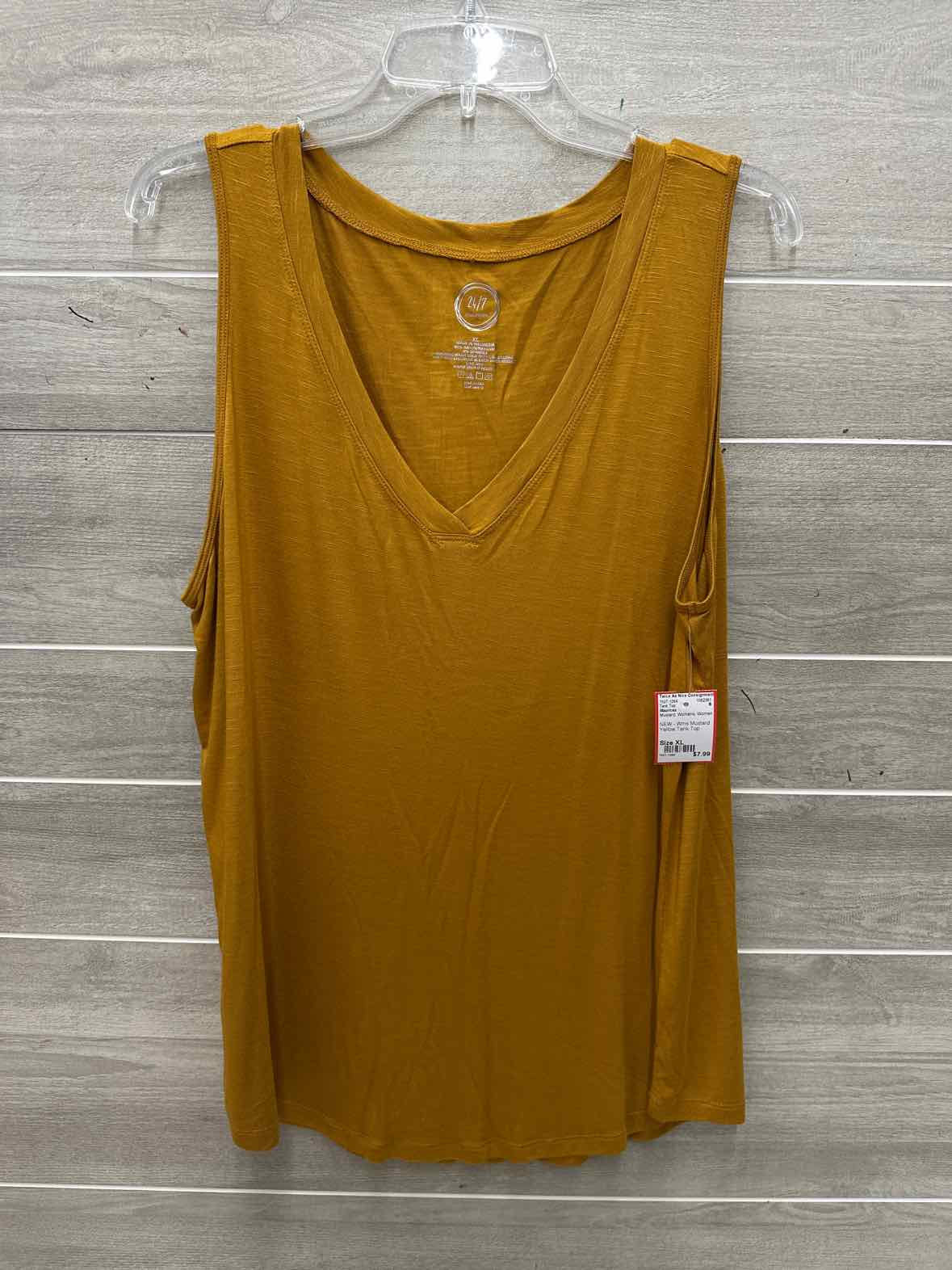 Maurices Size XL Mustard Womens Tank Top