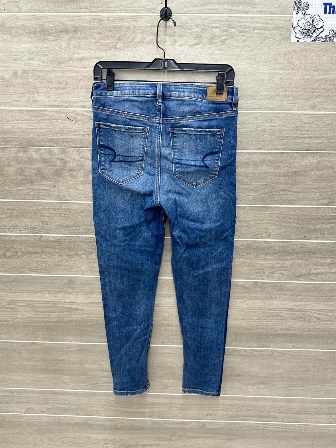 American Eagle Size 8 Short Blue Womens Jeans