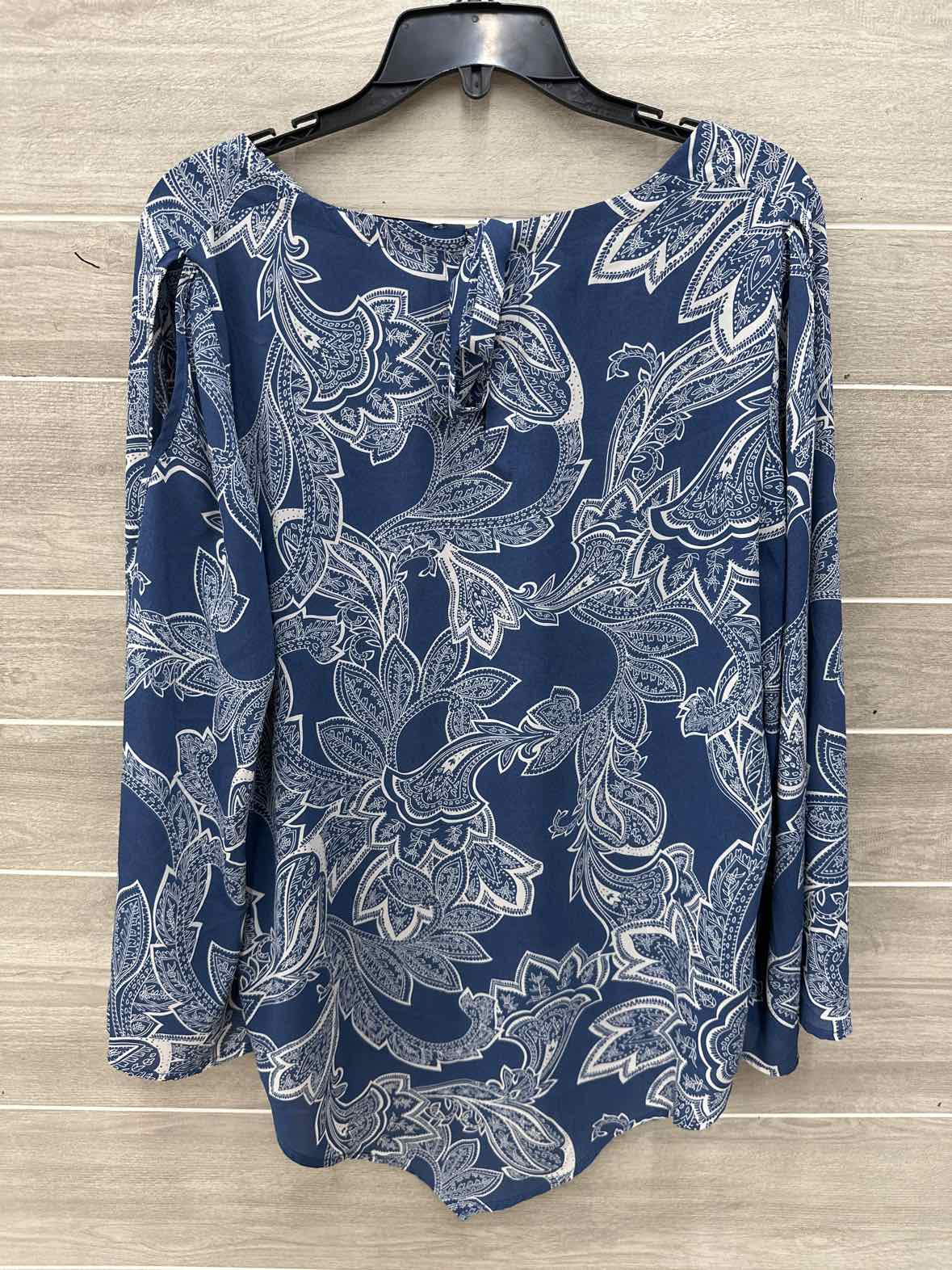 Simply Noelle Blue Womens Women Size 16/18 Shirt