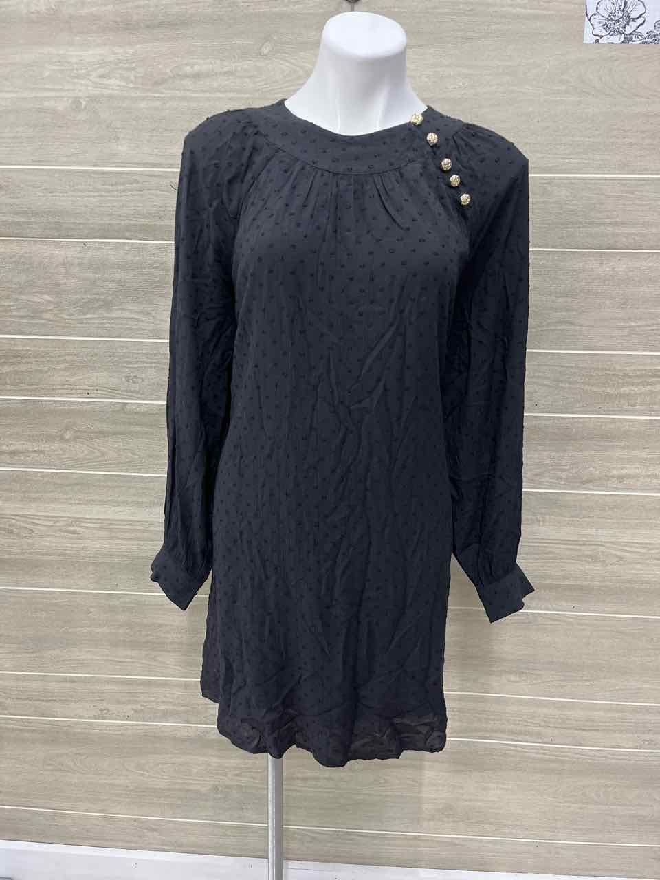 LOFT Black Womens Women Size 10/12 Dress