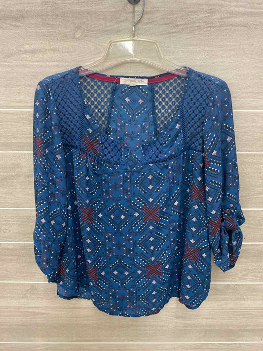 Rewind Teal Womens Size L Shirt