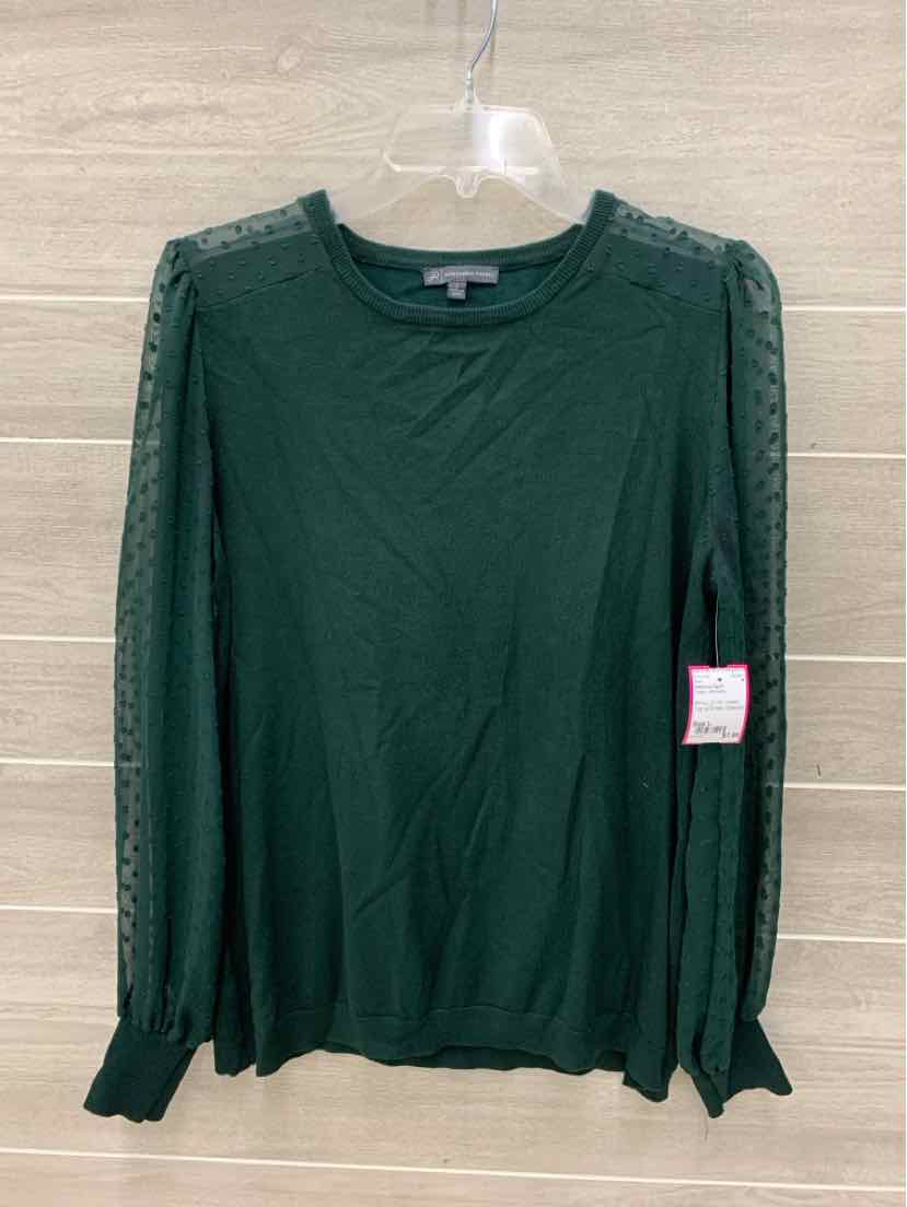 Adrianna Papell Green Womens Size L Shirt