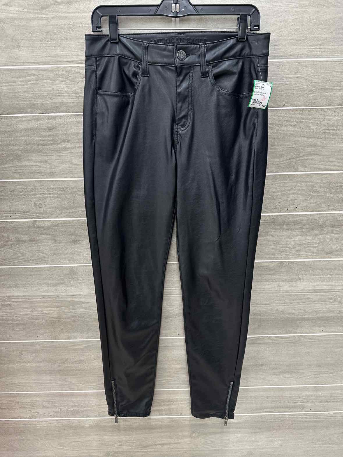 American Eagle Black Womens Size 6 Pants