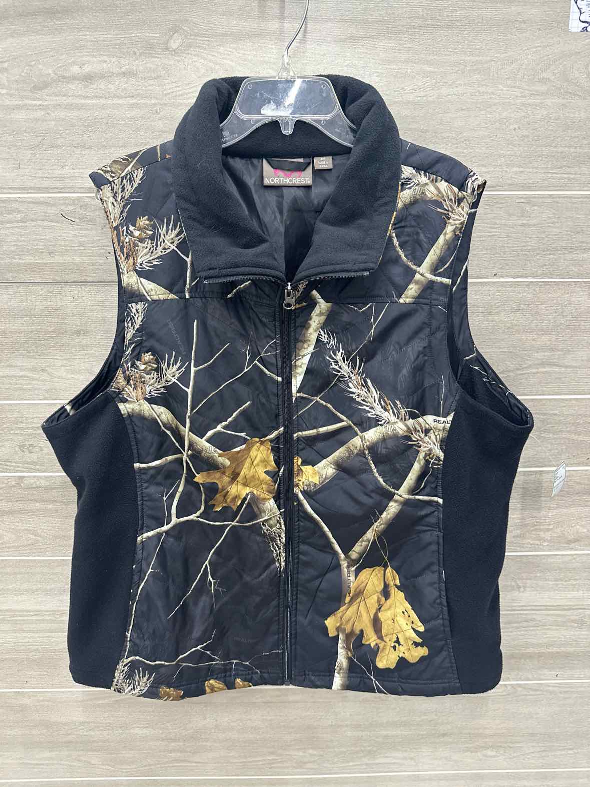 Northcrest Size 2X Black Plus Vest