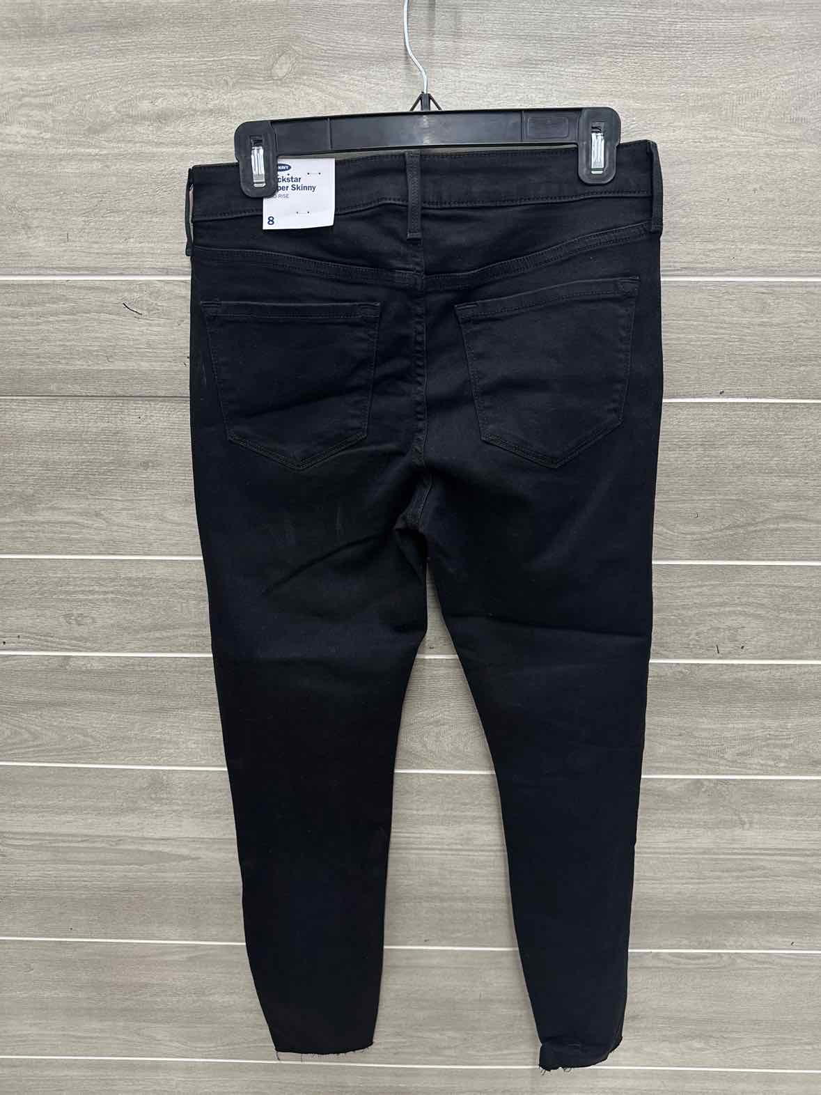 Old Navy Size 8 Black Womens Jeans
