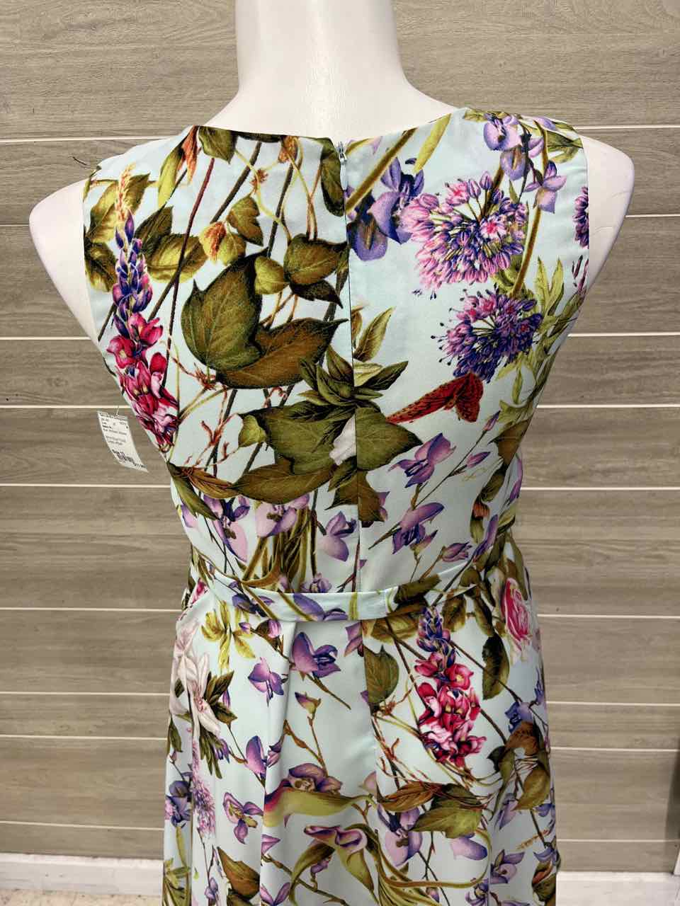 Gabby Skye Size 10 Blue Womens Dress