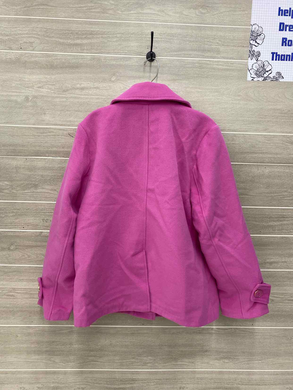 Boston Proper Pink Womens Women Size L Jacket (Outdoor)