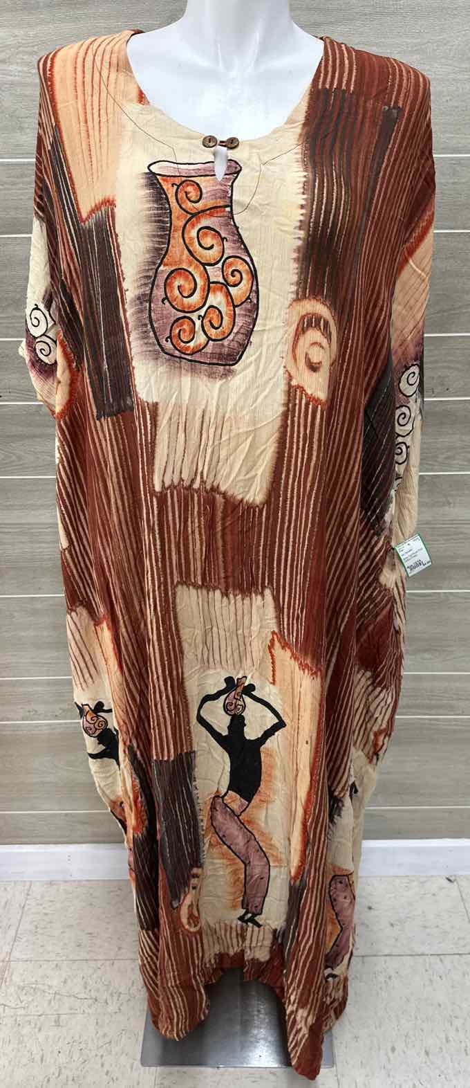 Tan Womens Size 12/14 Dress