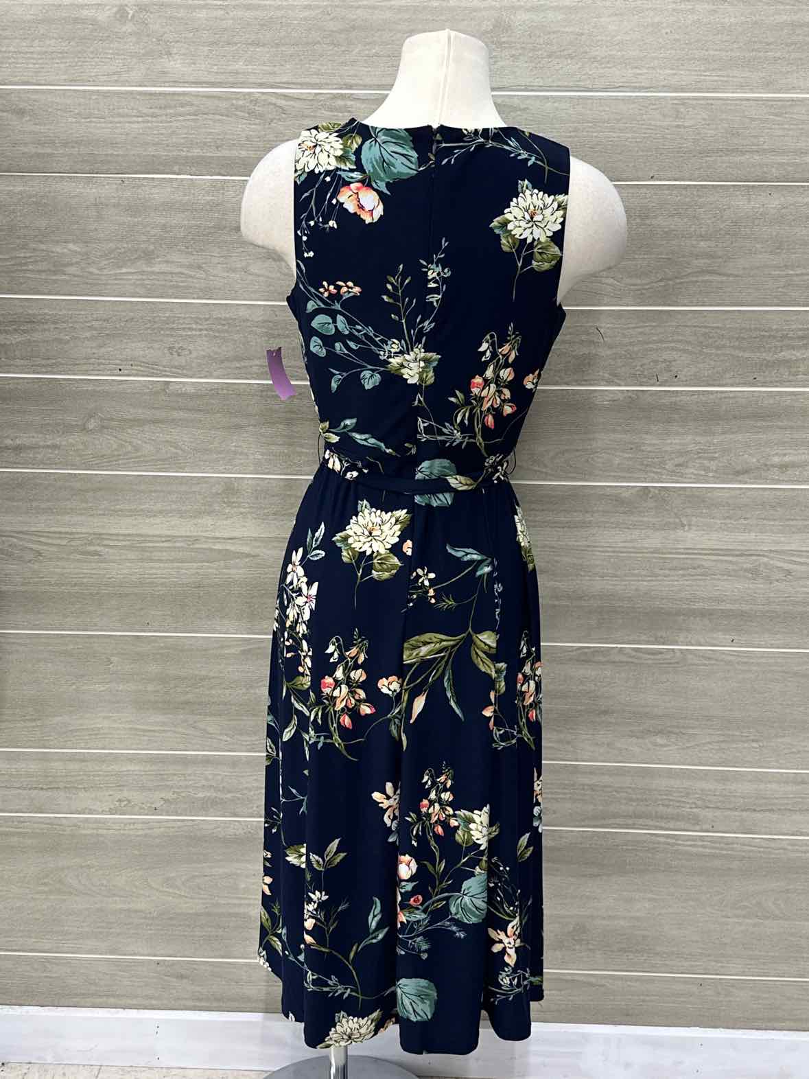 Anne Klein Navy Womens Size 4/6 Dress