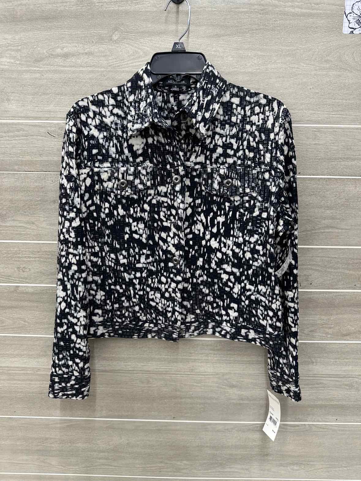 Notations Size 6/8 Black Womens Blazer