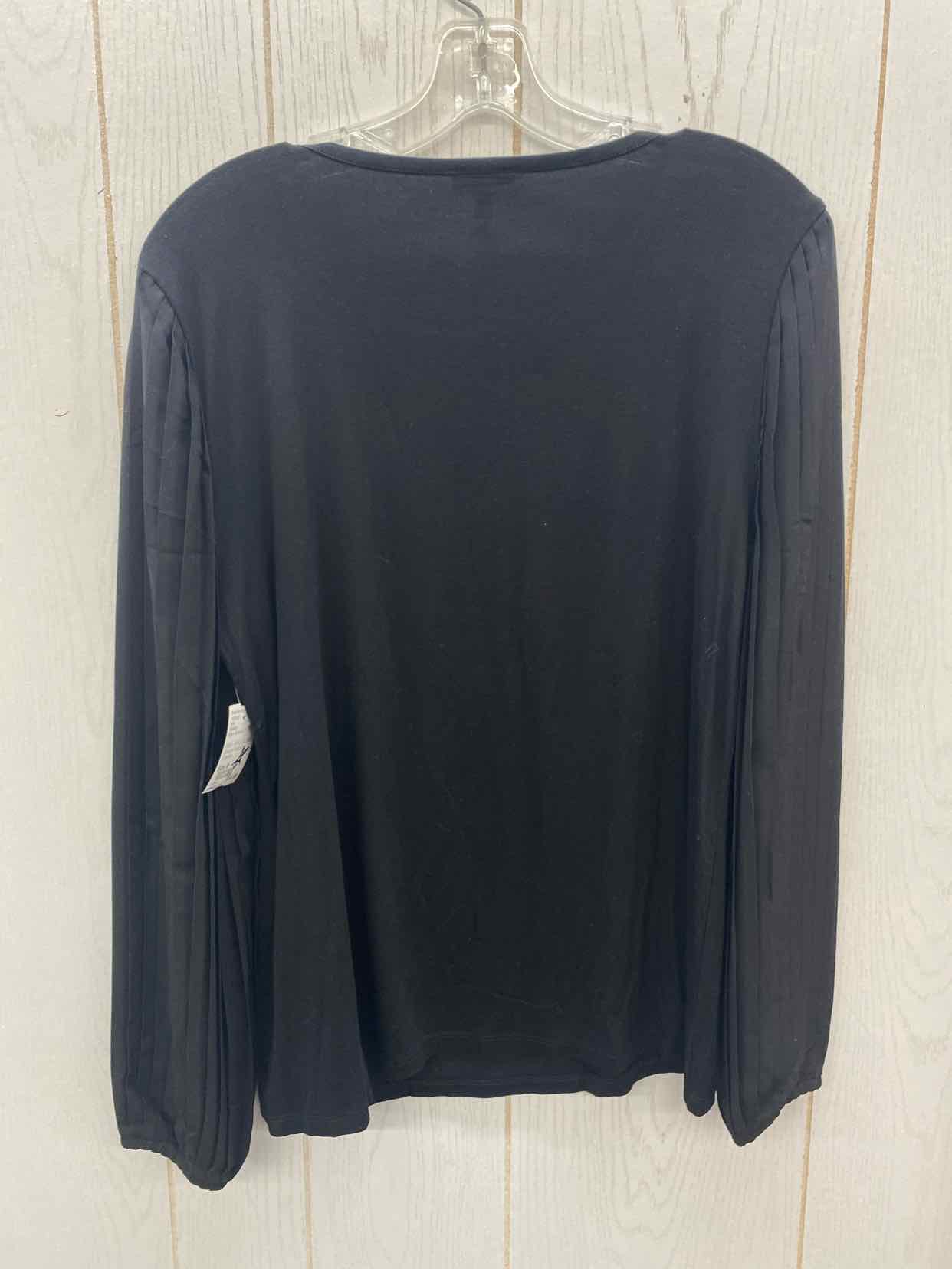 Talbots Black Womens Size M Shirt