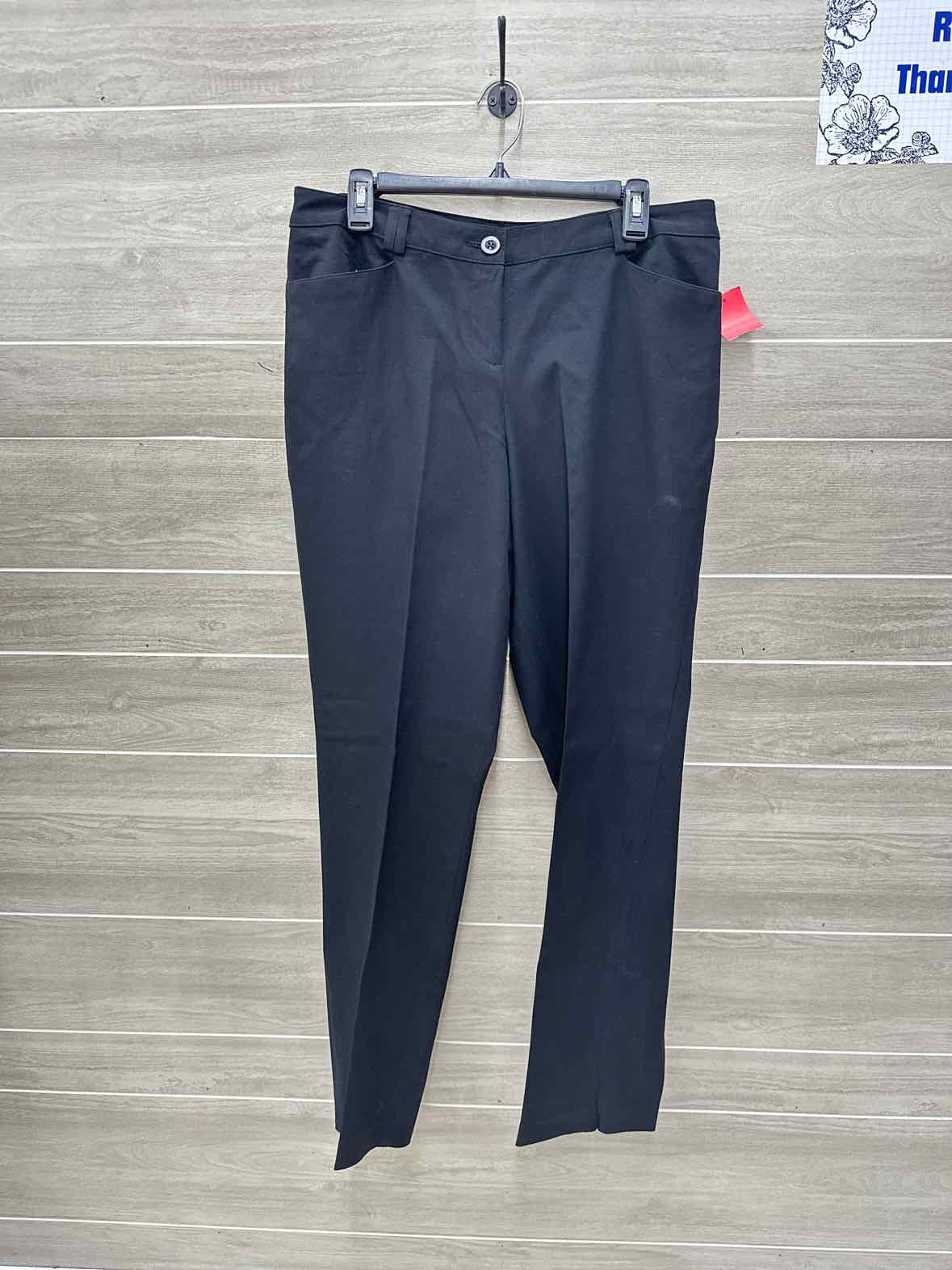 Lane Bryant Black Womens Women Size 14 Long Pants